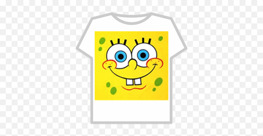 Spongebob Roblox T Shirt Off Free - Funny Spongebob Emoji,Spongebob Emoji