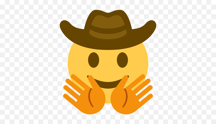 Hat - Happy Emoji,Cowboy Emoji Transparent