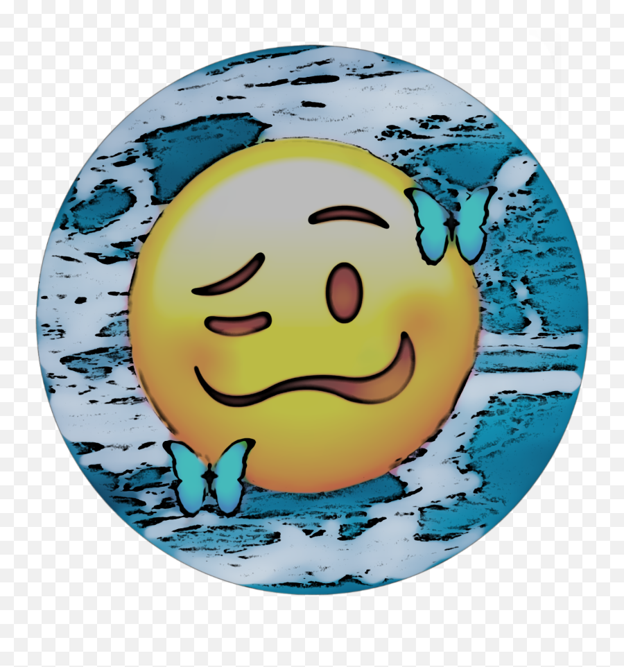Profilepic Aesthetic Edit Emoji Sticker - Happy,Edited Emojis