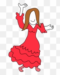 Happy Dance Sticker By Lowi - Android Clipart Full Size Sevillana Gif Emoji
