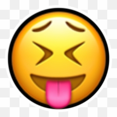 I Really Like This Sticker Image - Wide Grin Emoji,Really? Emoji