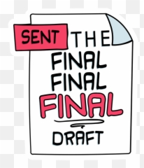 Final Final Final Draft Sticker - Vertical Emoji,Emoji Ticket Gun Skull