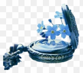 Blue Clocks Sticker By - Aesthetic Alice Blue Emoji,Rosh Hashanah Emoji