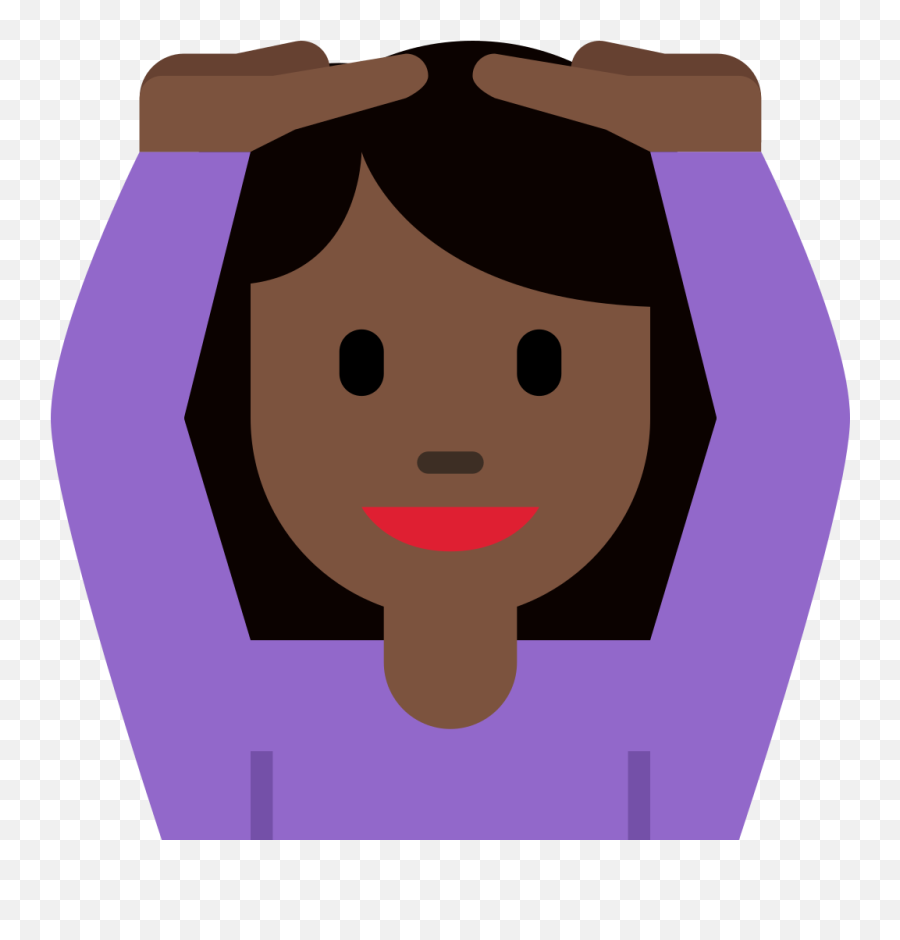 Twemoji2 1f646 - Illustration Emoji,Lipstick Emoji