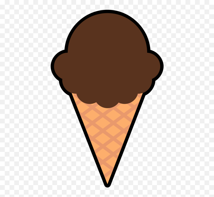 Graphic Transparent Download Png Files - Chocolate Ice Cream Cone Clip Art Emoji,Emoji Ice Cream Cake