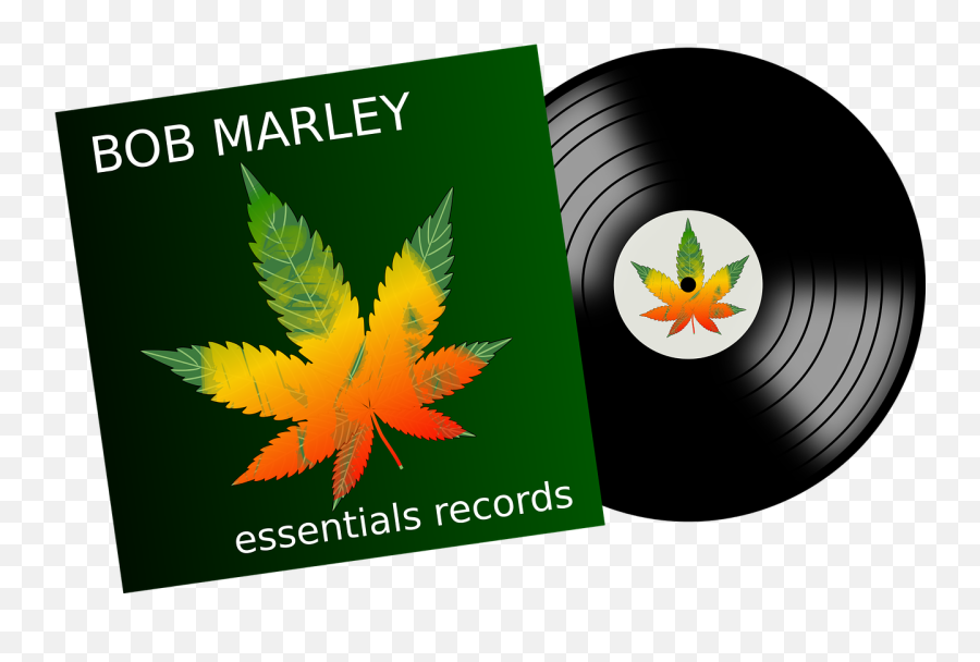 Vinyl Music Bob Marley Sound Record - Phonograph Record Emoji,Vinyl Record Emoji