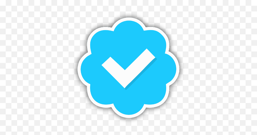 Popular And Trending Verified Stickers - Twitter Verified Logo Png Emoji,Verified Emoji