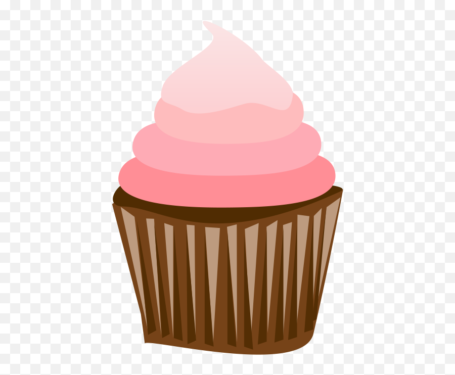 Cupcakes Icing Birthday Cake Bakery - Transparent Background Cupcake Clipart Emoji,Cute Emoji Cakes