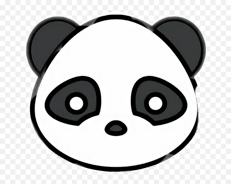 Panda Pandalove Emoji Cool Swag - Sticker,Panda Emoji Png