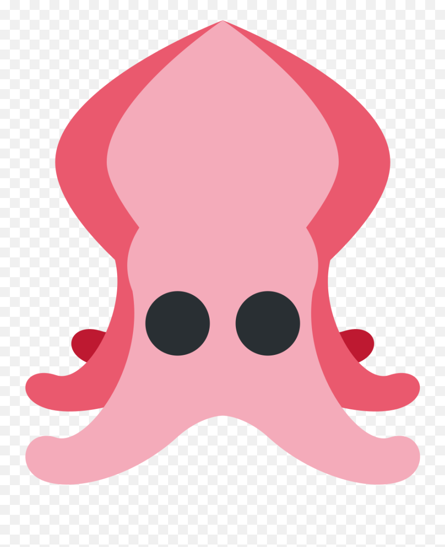 Twemoji12 1f991 - Squid Emoji Twitter,Discord Emoji Art