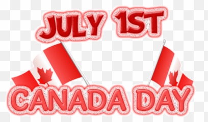 Canada Day July 1 - Happy Emoji