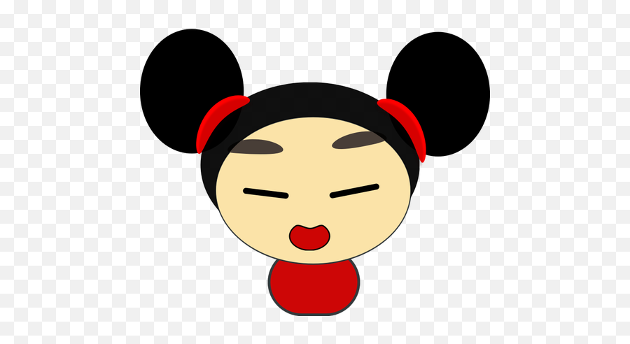 Vector Illustration Of Smiling Chinese - Small Asian Eyes Cartoon Emoji,Asian Faces Emoticons