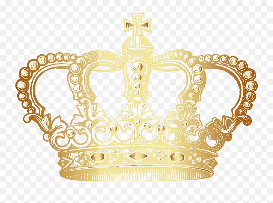 Free King Crown Transparent Background - Clipart Gold Queen Crown Emoji,King And Queen Crown Emoji