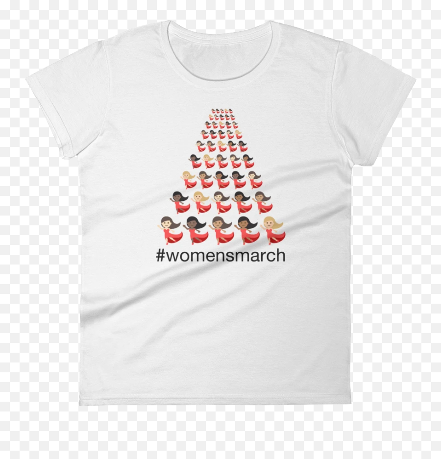 Christmas Tree Emoji,Women's Emoji Shirt