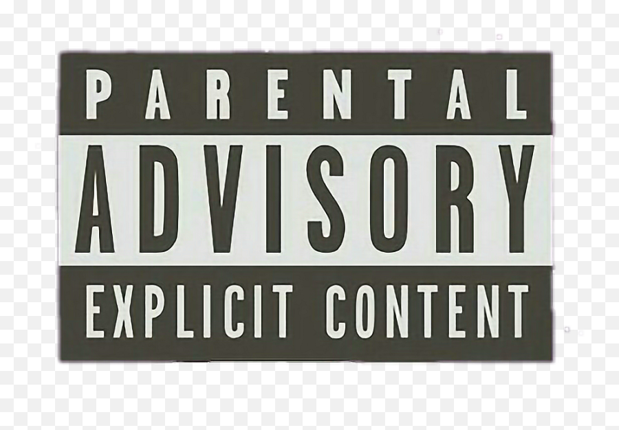 Explicit Tumblr - Hd Png Advisory Parental Emoji,Explicit Emoji