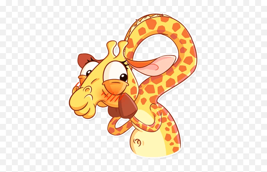 Giraffe Telegram Stickers Sticker Search - Fred Sticker Giraffe Telegram Emoji,Giraffeemoji.com