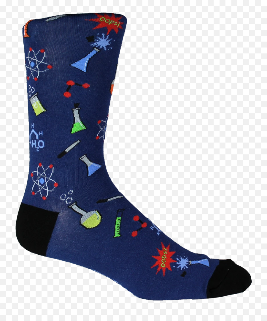 Chemistry Socks Menu0027s - Sock Emoji,Fishnet Emoji