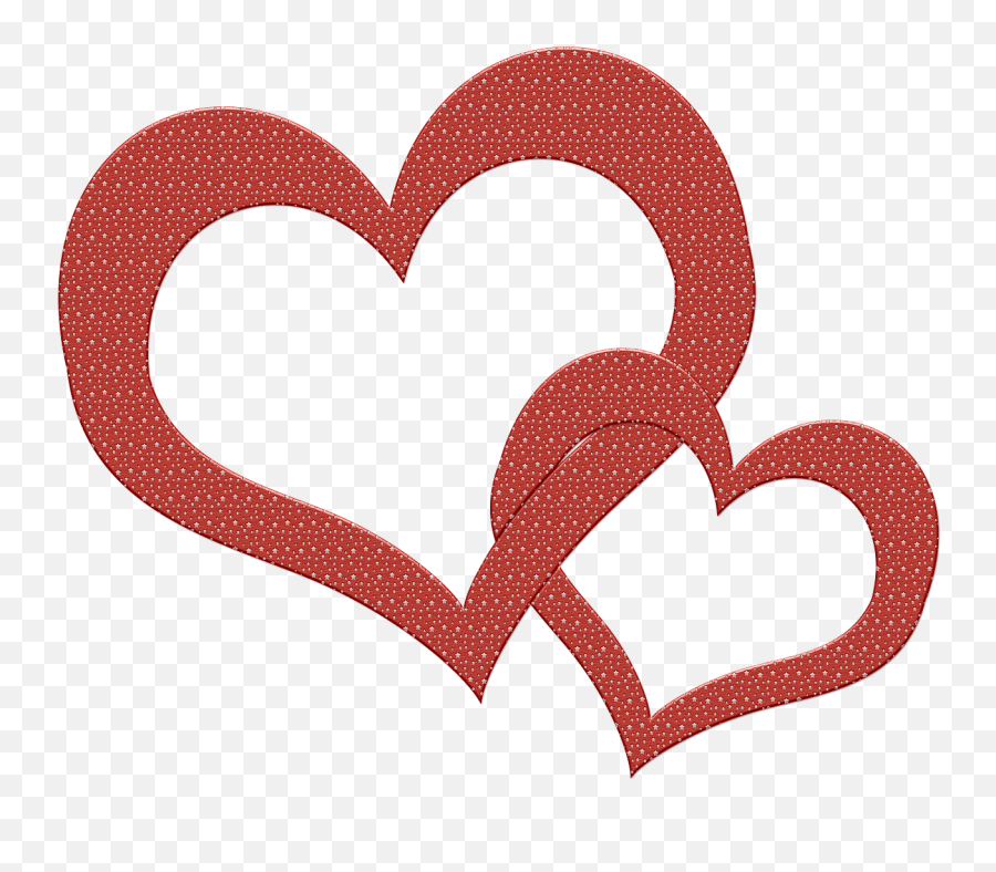 Heart Love Romance Symbol Valentines Day - Love Double Heart Png Emoji,Emoji Gift Ideas