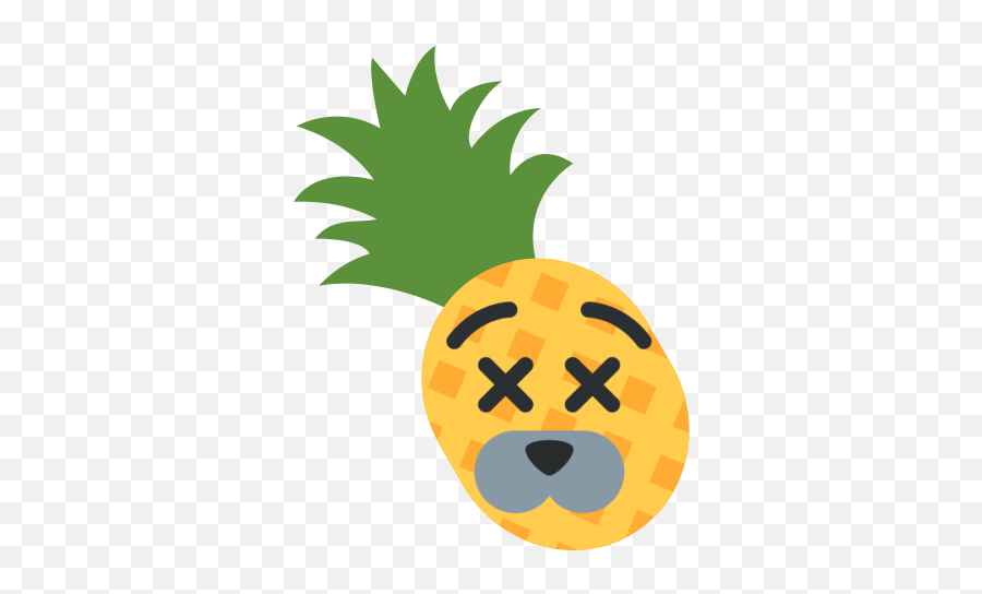 Emoji Bot Emojibotbotsinspace - Botsinspace Clipart Pineapple Png,Raised Hand Emoticon