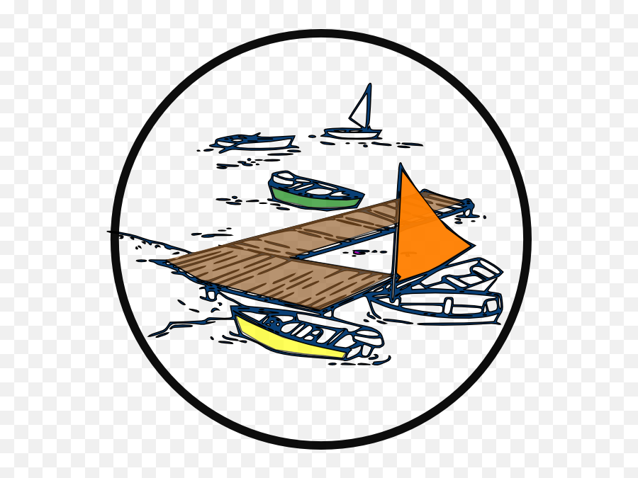 Boat Dock Clipart - Png Download Full Size Clipart 16335 Floating Dock Clip Art Emoji,Sail Boat Emoji