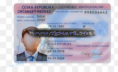 Czech Republic Id Card Psd Mamanu Photoshop - Czech Id Card Template Emoji,Oklahoma Flag Emoji