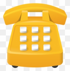 Telephone Icon - Corded Phone Emoji