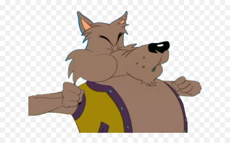 Wolf Badwolf Animal Blow Blowing Freetoedit - Cartoon Fictional Character Emoji,Blowing Smoke Emoji