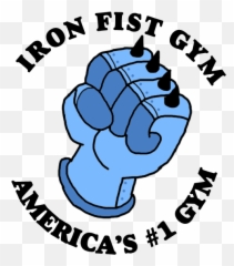 Fist clipart blue Transparent FREE for download - Emoji