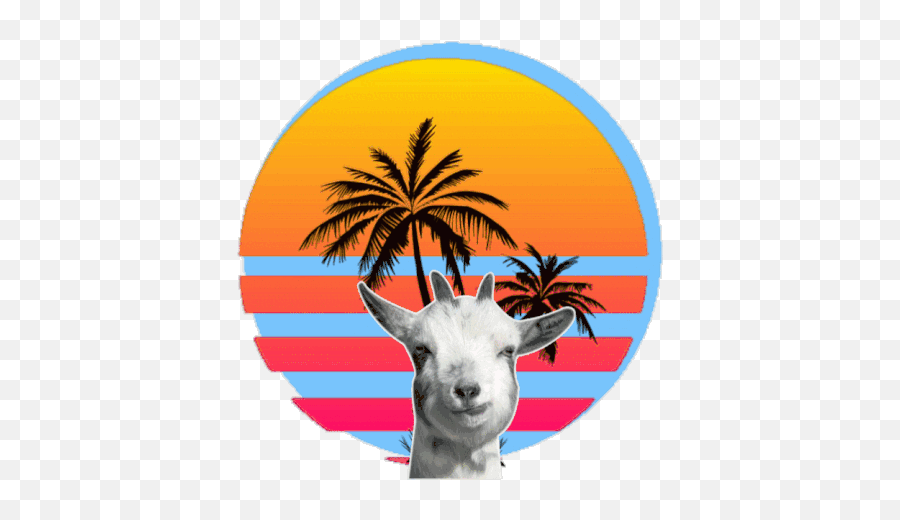 Owo Goat Gif - Owo Goat Chewing Descubre U0026 Comparte Gifs Black Palm Tree Silhouette Emoji,Reee Emoji