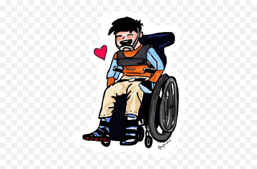 Dar De Gracia - Fictional Character Emoji,Wheel Chair Emoji