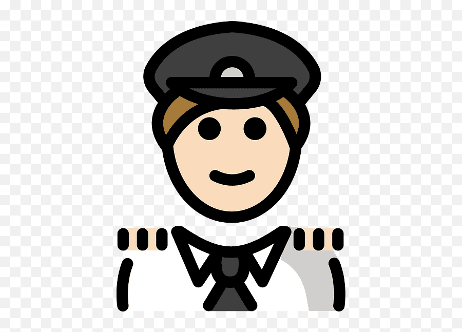 Pilot Emoji Clipart,Sailor Emoji