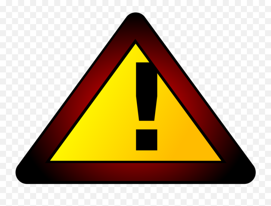 Symbol Computer Icons Warning Sign - Traffic Sign Emoji,Warning Emoji