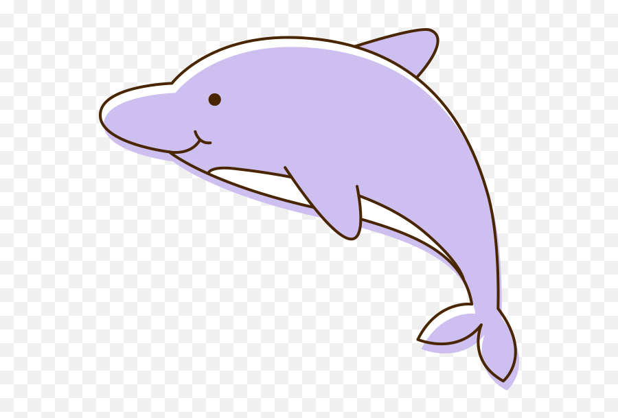 Clipart Dolphin Dolphin Animal Clipart - Cartoon Porpoise Emoji,Miami Dolphins Emoji