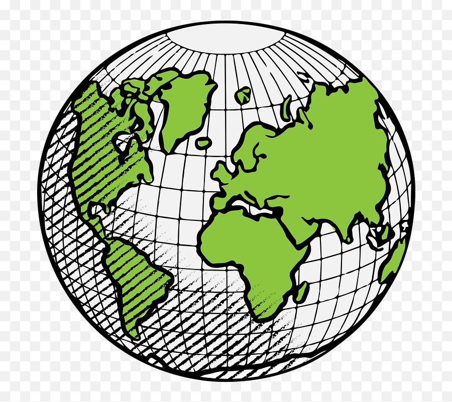 Globe Earth World - Green World Png Emoji,Emojie Worl D