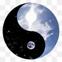 Top Motion Prediction Stickers For Android Ios - Yin Yang Day Night Emoji