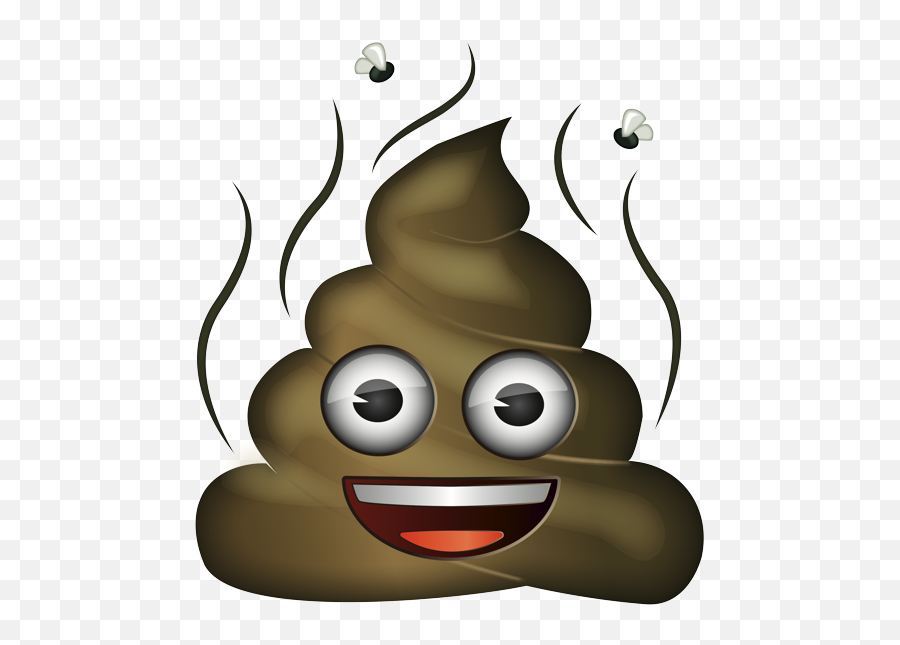 Emoji - Poop Emoji With Pacifier,Stink Eye Emoji