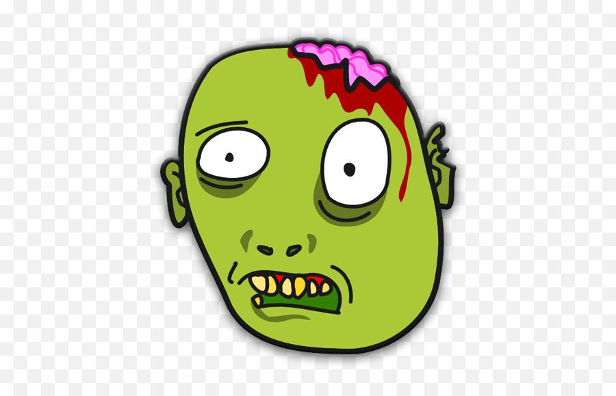 Appstore - Zombie Face Cartoon Png Emoji,Zombie Emoticon