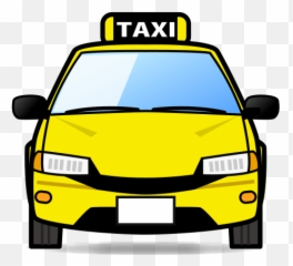 Oncoming Taxi Emoji For Facebook Email - Taxi Emoticon,Taxi Emoji