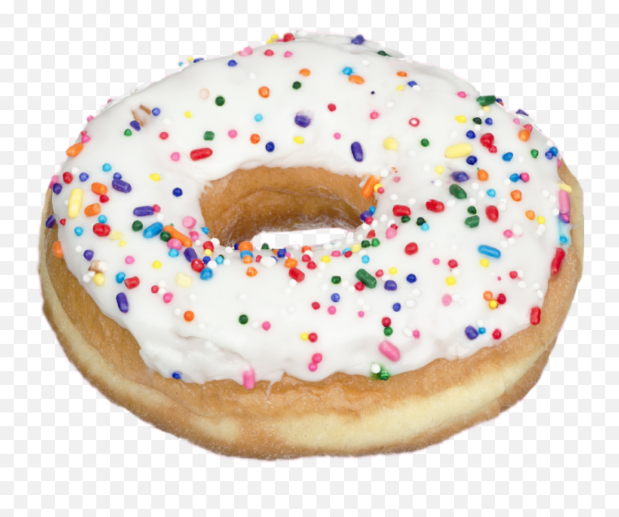 Donut Donuts - Vanilla Donut With Sprinkles Emoji,Emoji Donuts