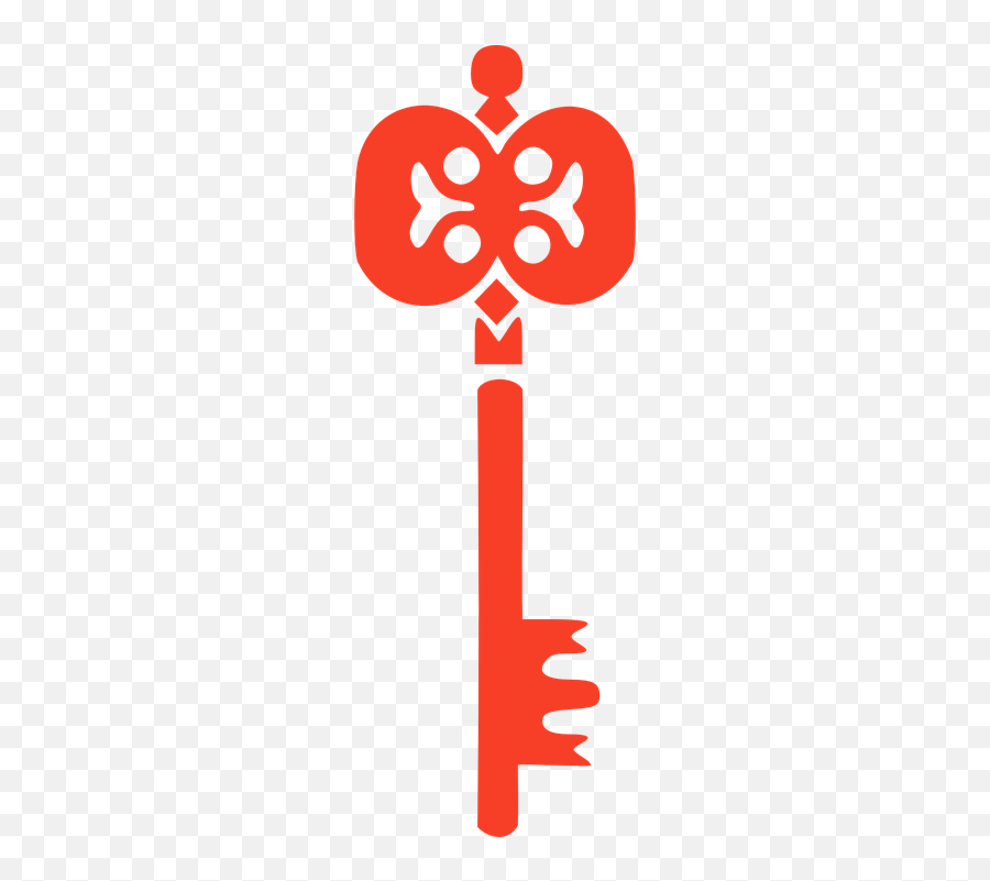 Key Old Wrought - Key Clip Art Emoji,Old Key Emoji
