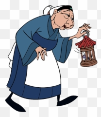 Sgc41 - Mulan Grandmother Fa Emoji,Granny Emoji