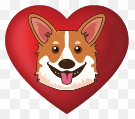 Corgimoj - Pembroke Welsh Corgi Emoji,Corgi Emoji