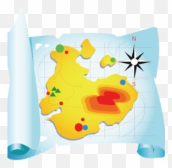 Travel Map Vector Graphics - Vetor Mapa Viagem Png Emoji