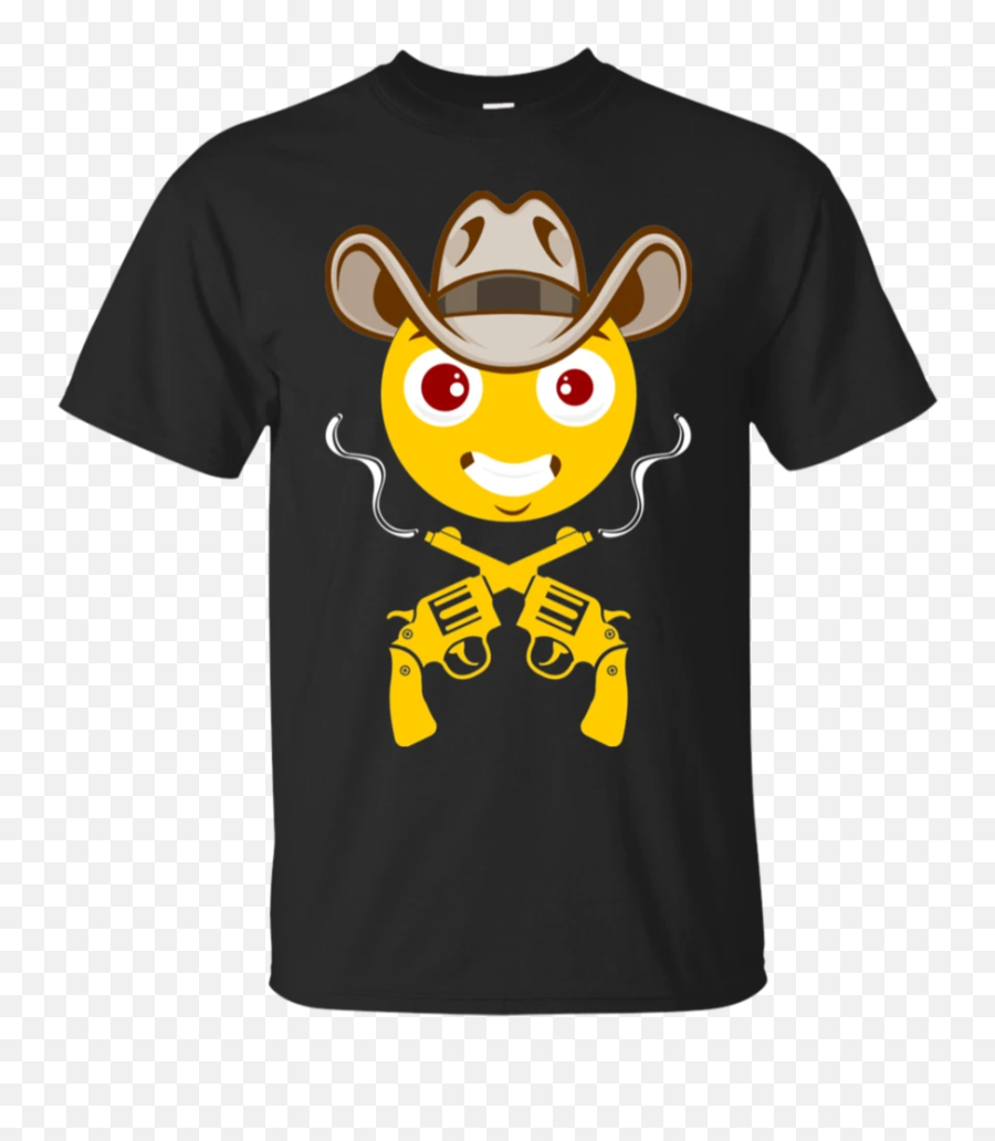 Cowboy Hat Emoji Tshirt Smiley Happy Face Cartoon Horse A - Fendi T Shirt Men Roma,Horse Emoji