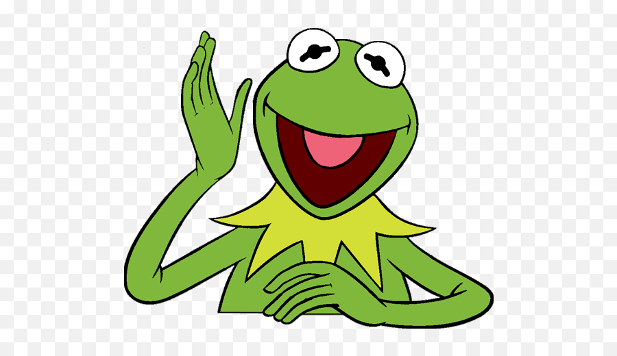 Kermit The Frog Vector At Getdrawings - Baby Yoda Eating Kermit Emoji,Kermit Emoticon