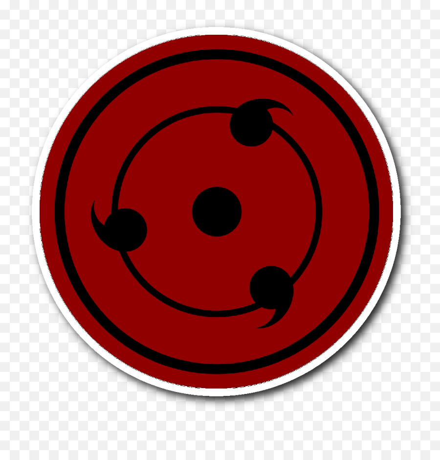 Naruto - Uchiha Clan Symbol Emoji,Naruto Emoji