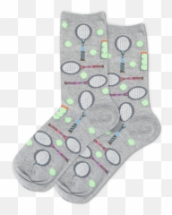 Womens Tennis Crew Socks - Sock Emoji,Shook Emoji