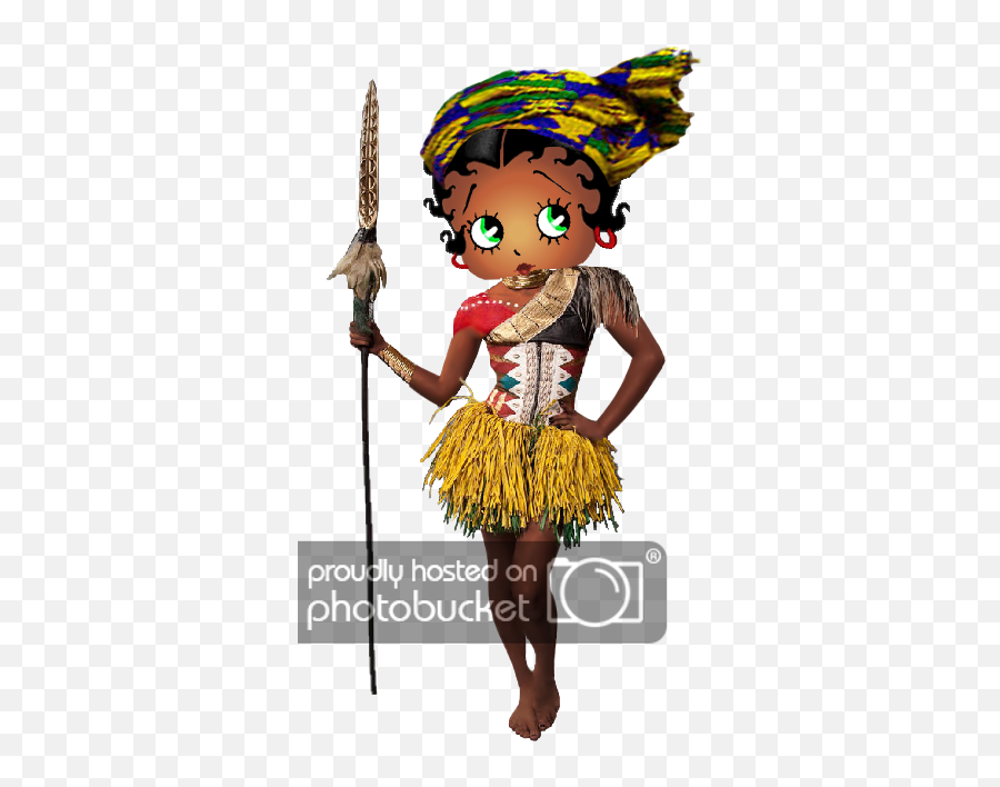 Betty Boop Zambouli Shaman Photo - Betty Boop Emoji,Spear Emoji