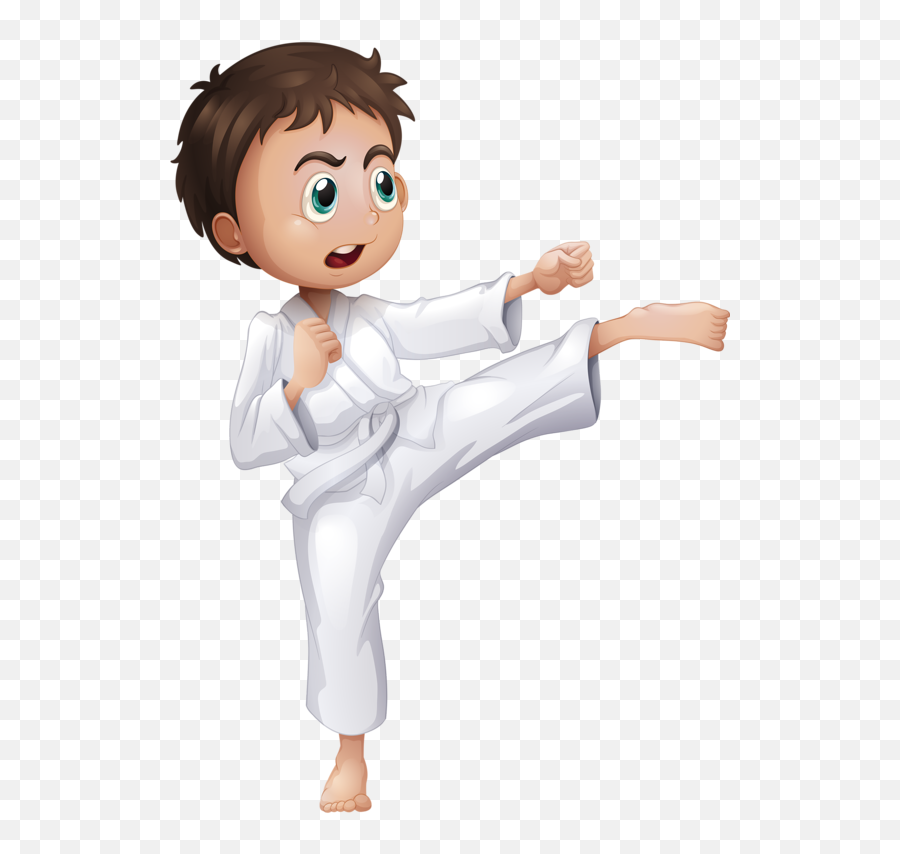 Taekwondo Drawing Martial Arts - Karate Kid Png Cartoon Emoji,Martial Arts Emoji