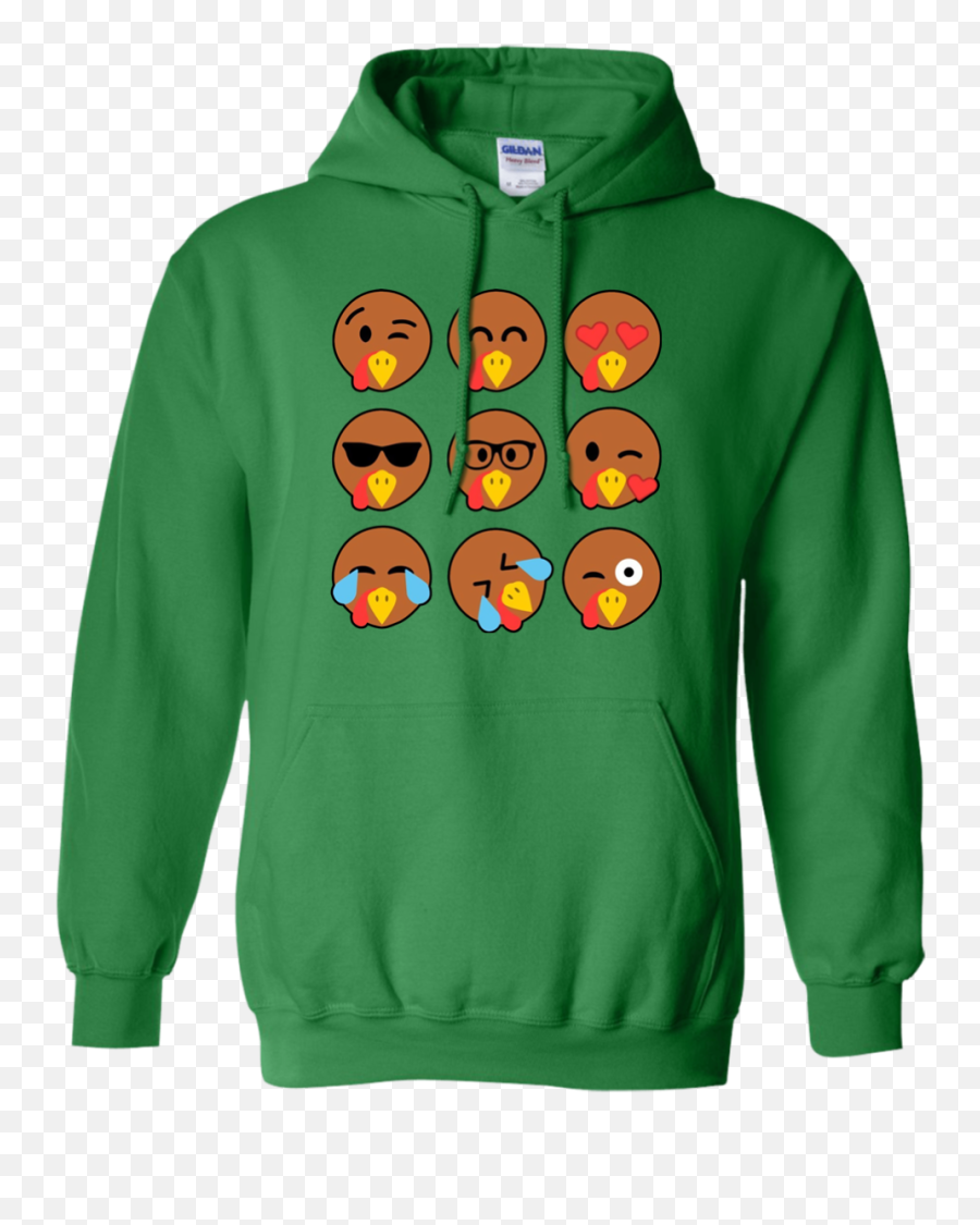 Tshirt G185 Gildan Pullover Hoodie 8 Oz Emoji,Turkey Emojis
